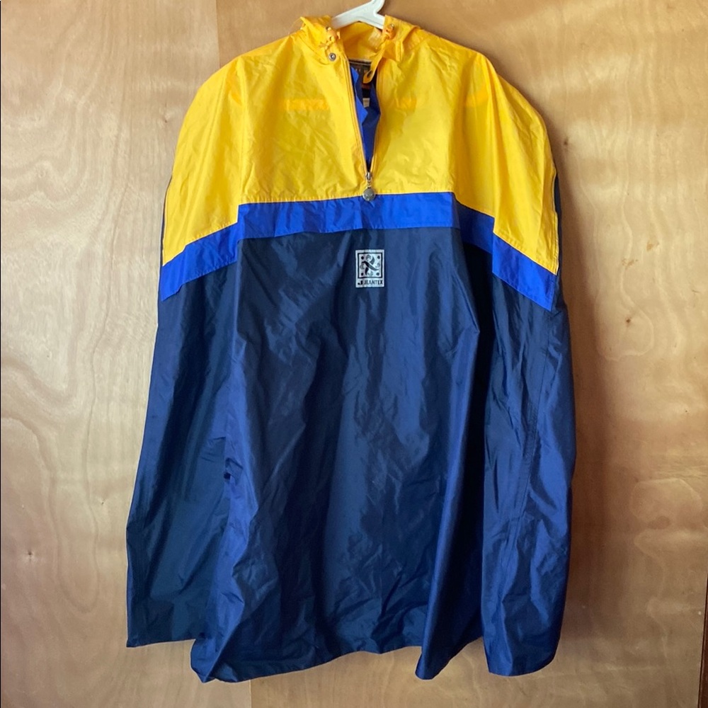 Yellow and Blue Men's Jacket